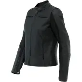 Dainese Razon 2 Leren Jas Dames Zwart Maat 42