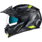 NEXX X.Vilijord Taiga Zwart Neon Mat Systeemhelm Maat XS