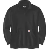 Carhartt Trui Men Quarter-Zip Sweatshirt Black-XXL