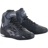 Alpinestars Faster-3 Drystar Zwart Donkergrijs Motorschoenen Maat US 8