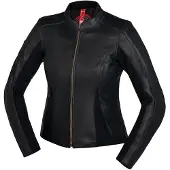 IXS Aberdeen Dames Zwart Leren Motorjas Maat 44