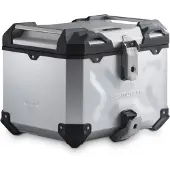 SW-Motech TRAX ADV topkoffersysteem - Zilver. Honda NC750X / XD (20-).