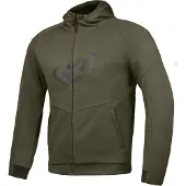 Ixon Touchdown Kaki Zwart Textiele Motorjas Maat M
