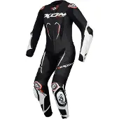 Ixon Vortex 3 Lady Zwart Wit 1-Delig Motorpak Maat S
