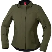 IXS Destination-ST-Plus dames motorfiets textiljas, olijgroen, maat S