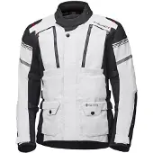 Held Omberg Top Lichtgrijs Zwart Textiele Motorjas Maat L