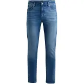 BOSS Jeans 'H-Delaware' blauw denim