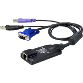 Aten KA7177-AX toetsenbord-video-muis (kvm) kabel Zwart, Blauw, Paars