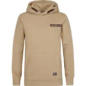 Petrol Industries - Jongens Logo-print Hoodie Akutan - Bruin - Maat 128