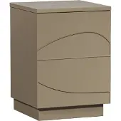 Woood Teo Nachtkastje - Grenen - Mud - 50x36x35