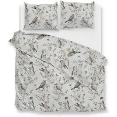 Zohome Dekbedovertrek Katoen Flanel - Uccelo 240 x 200/220 cm