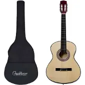 vidaXL Gitaar klassiek beginner met tas 3/4 36"