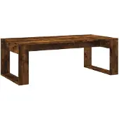 vidaXL Salontafel, gerookt eikenhout, 102x50x35 cm, houtvezel