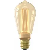 Calex 6x LED lamp E27 | Crown | Edison ST64 | Goud | 1800K | Dimbaar | 3.5W (15W)