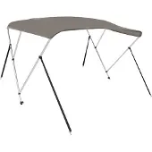 vidaXL Biminitop 3 bogen 183x180x137 cm grijs