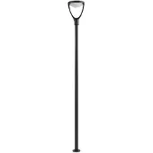 LUCANDE LED buitenlamp Filor, zwart, aluminium, 250 cm Filor, zwart, Aluminium, Modern