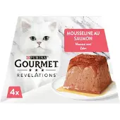 Gourmet 10x Revelations - Mousse Zalm - Kattenvoer - 4x57g