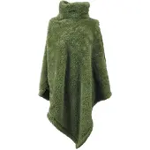 Unique living poncho dara winter green -80x75cm