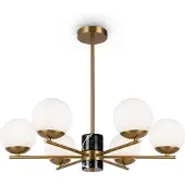 Maytoni hanglamp marble messing Ø67