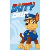 Paw Patrol Duty roept handdoek, gezichtshanddoek, handdoek 30x50 cm