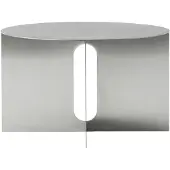 Audo Copenhagen Androgyne bijzettafel Ø63 cm Brushed steel