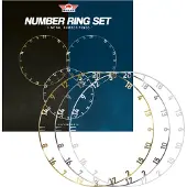 Bulls Metal Number Ring Set | 3pcs