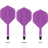 Shot Flight Deck Purple Short