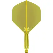 Target K-Flex Neon Flight System Yellow Short No.2