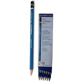Staedtler Potloden Staedtler Lumograph Set 5B 2 mm (12 Stuks)