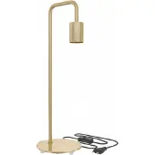 Calex U-Line tafellamp, exclusief E27 lamp, woonaccessoire, goud
