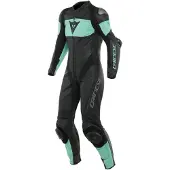 Dainese Imatra Lady Perf. 1-Delig Pak Zwart Acqua Groen Maat 40