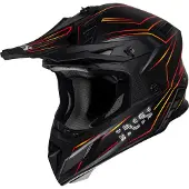 IXS IXSiXS189FG2.0MatZwartRoodCrosshelm Maat L