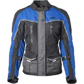 GMS Twister Neo Dames Zwart Blauw Waterdichte Textiele Motorjas Maat 4XL