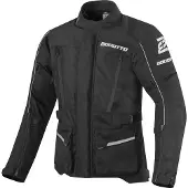 Bogotto Tampar Tour Waterdichte Zwart Textiele Motorjas Maat M