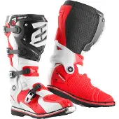 Bogotto MX-7 S Crosslaarzen Zwart Wit Rood Maat 44