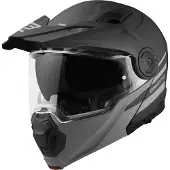 Bogotto FG-102 Duo Mat Zwart Fiberglas Systeemhelm Maat M