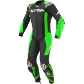 Ixon Vortex 3 Zwart Groen 1-Delig Motorpak Maat XL