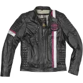 Black-Cafe London Barcelona Zwart Leren Motorjas Maat 58