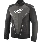 Ixon Prodigy Zwart Antraciet Wit Waterdichte Textiele Motorjas Maat S