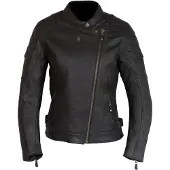 Merlin Bristol D3O Cafe Dames motorfiets lederen jas Maat