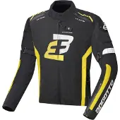 Bogotto GPX Waterdichte Zwart Neon Geel Textiele Motorjas Maat L
