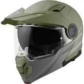 Bogotto FG-102 Duo Groen Fiberglas Systeemhelm Maat XL