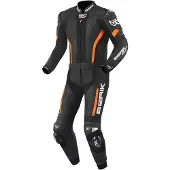 Berik Losail Zwart Oranje 2-Delig Motorpak Maat 54
