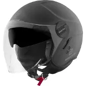 Bogotto H595-1 SPN Mat Zwart Jethelm Maat M