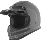 Bogotto V381 Fiberglass Grijs Motorhelm Maat XL