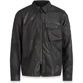 Belstaff Sirocco motorjas, waxjas, zwart, maat L