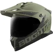 Bogotto FG-601 Duo Groen Fiberglas Enduro Helm Maat XL