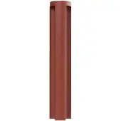 LUCANDE LED tuinpadverlichting - tuinlamp Raiku, bruin / roest, Aluminium, Modern, LED buitenlamp