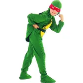 Vegaoo Gevechts schilpad pak - Verkleedkleding - 128/134