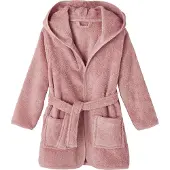 Vertbaudet Kinderbadjas met capuchon beige